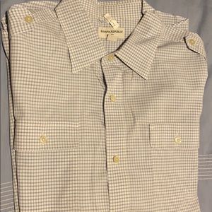 Banana Republic cotton button-down shirt